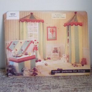 Vintage Vogue#1855 Kids decor Pattern